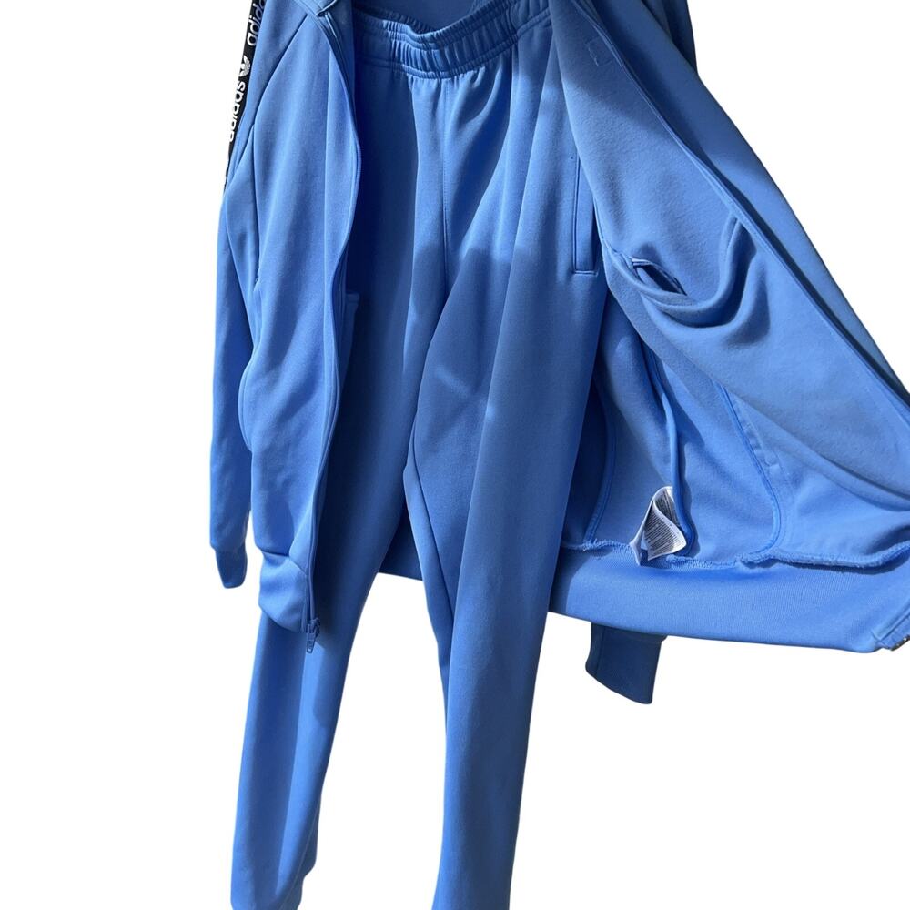 Adidas Mens Blue Pockets Windbreaker 2-Piece Track Suit Sz(see description) - Picture 5 of 7